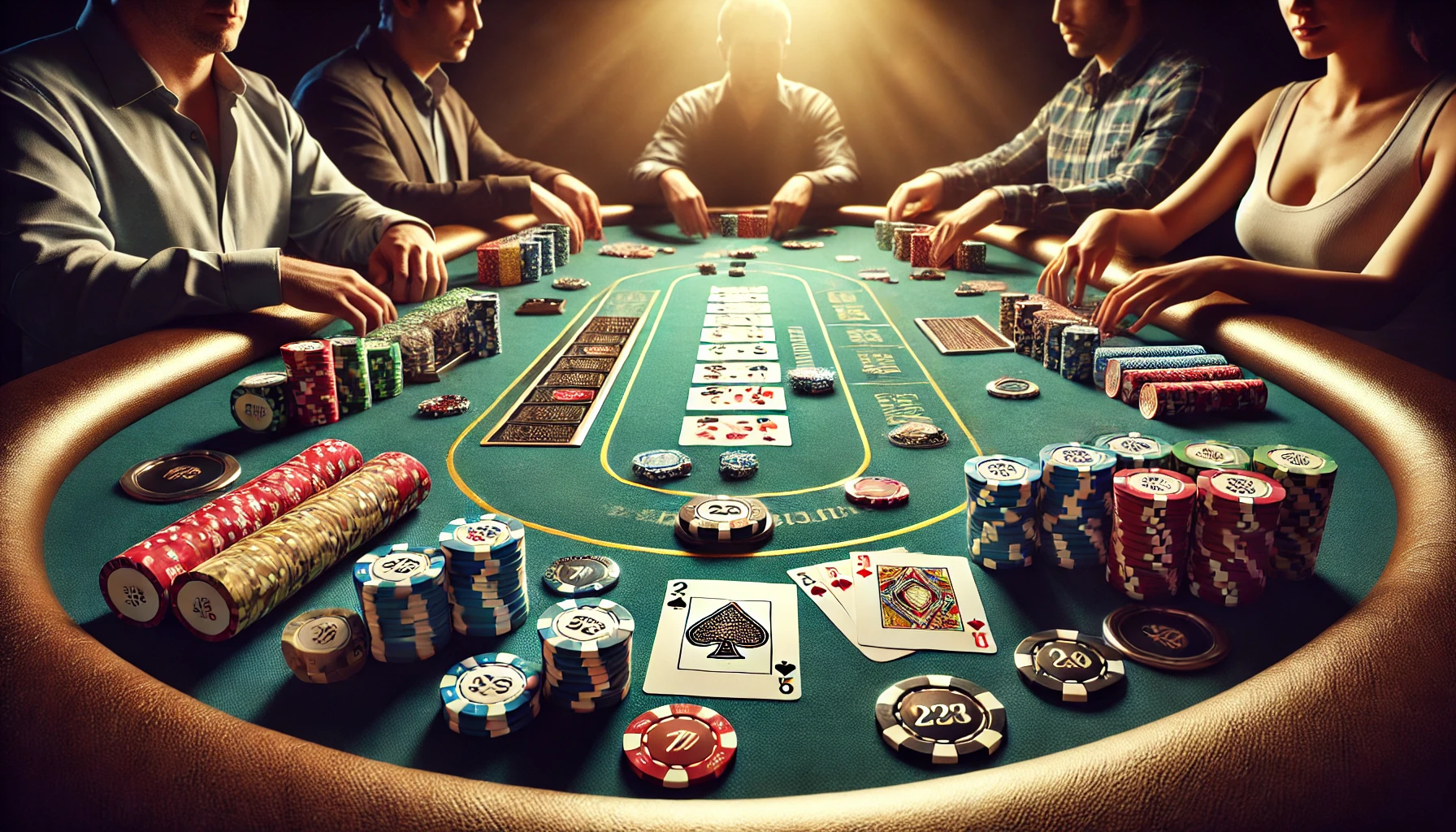 positionnement à la table de poker