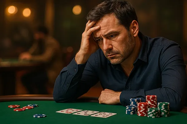 Overconfidence poker mistake