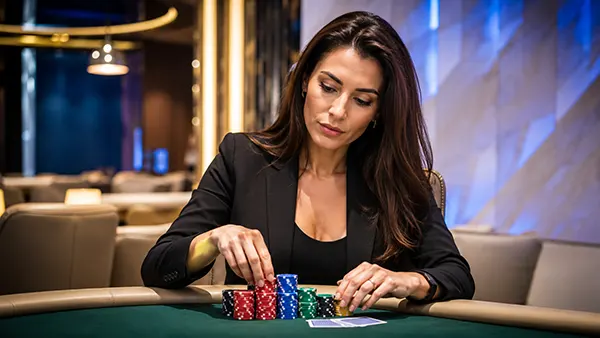 Poker target stack